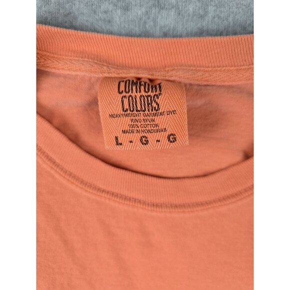 Comfort Color Y2K Men's Orange The Minds Eye Double Sided Graphics Size L - Picture 3 of 5